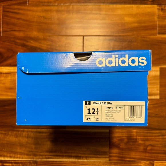 SOLD❗️- Adidas Rivalry 86 Low Off White/Orbit Grey IE7139 - Size 12.5 - Picture 16 of 16
